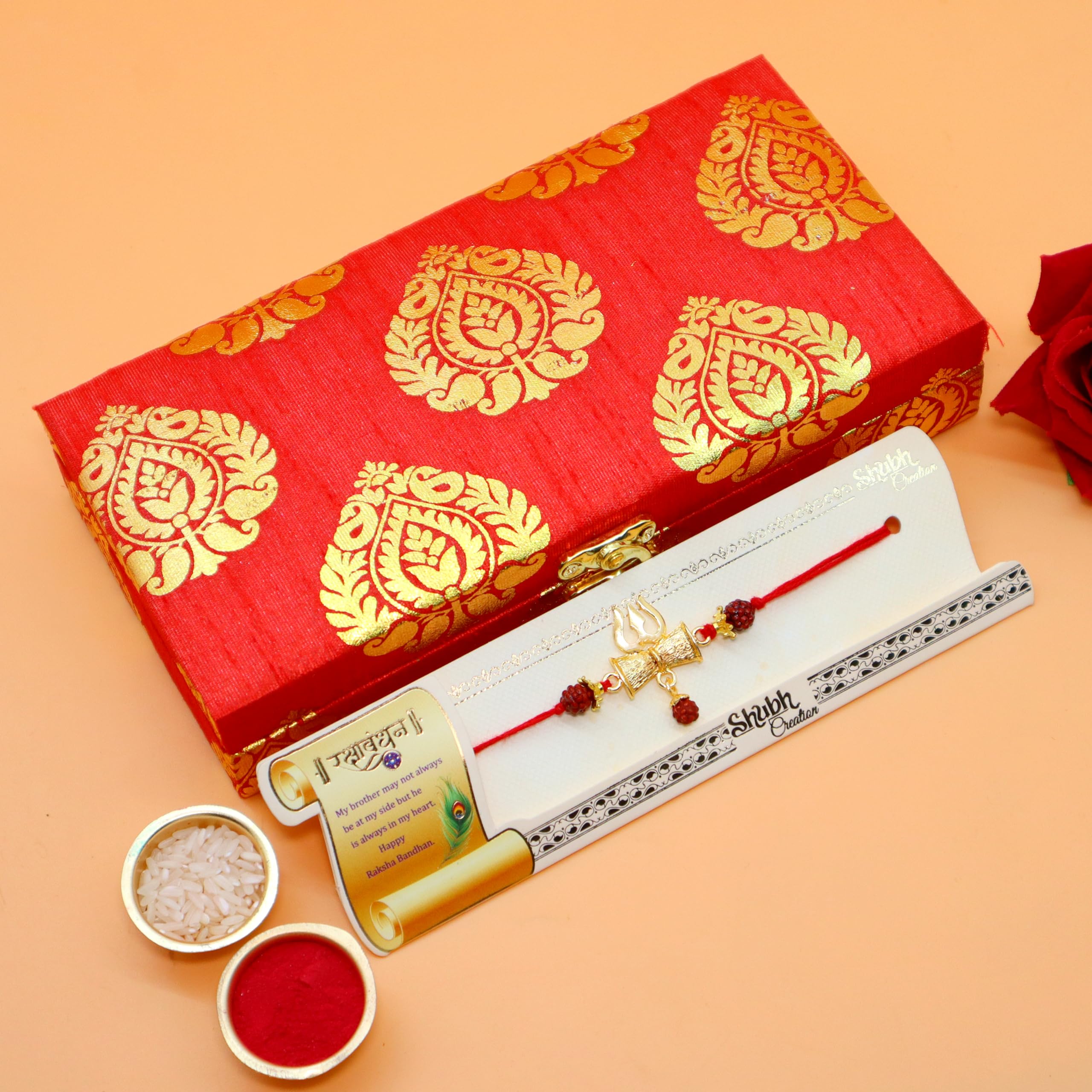 Jaipur Ace Printed Designer Decorative Shagun Cash Money Box with Rakhi | Rakhi for Brother, bhai, bhaiya, bhabhi,Kids | Rakshabandhan Gifting Cash Box with Rakhi Combo (B0C719P2HR) Amazon Price History, Amazon Price Tracker