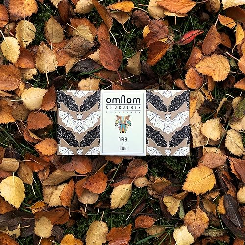 Miniatura 6 de OmNom Café + Leche  Chocolate islandés de grano a barra de OMNOM CHOCOLATE REYKJAVIK  Paquete de caja  Barra de 10 x 2.12 oz