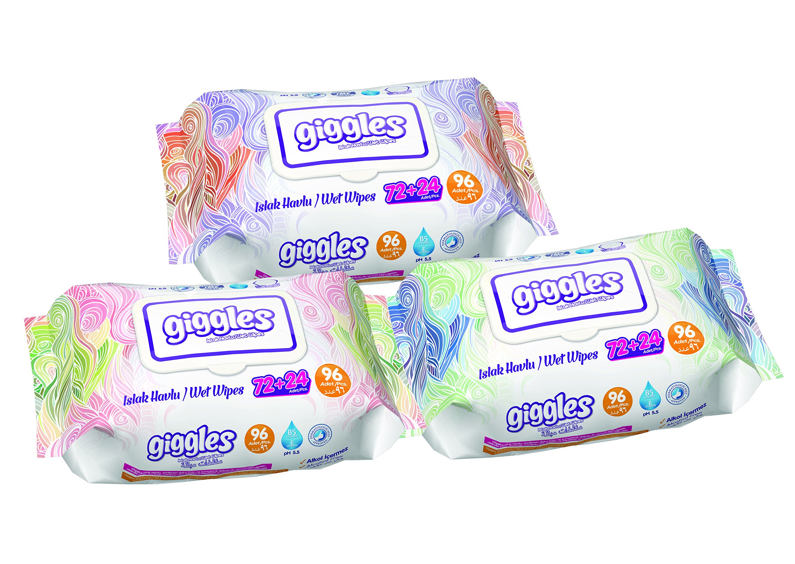Giggles Islak Havlu 120'li 1 Paket