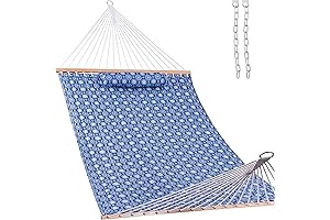 The Ultimate Relaxation Haven: 12 FT Teal Hammock with Unrivaled Comfort