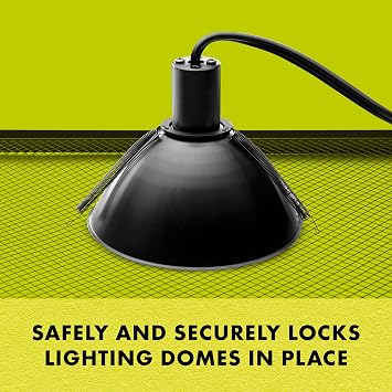 Zilla Mounting Spring Clip, Fits Most Lighting Domes