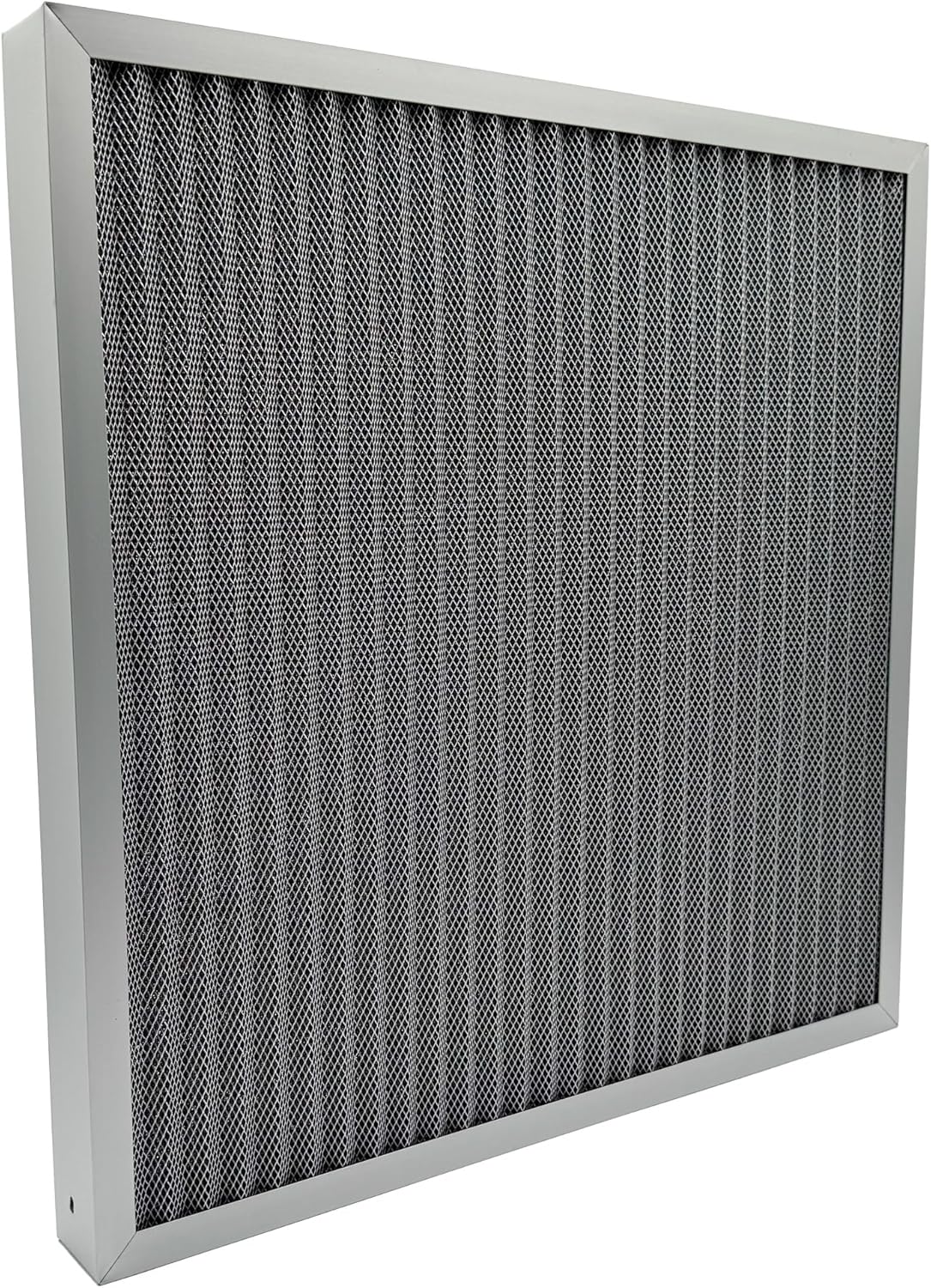 Washable Air Filter(20" x 20" x 2" MERV 5), Aluminum Electrostatic Air Filter for Furnace and Central Air Conditioner (Actual Size: 19.7" x 19.7" x 1.8")