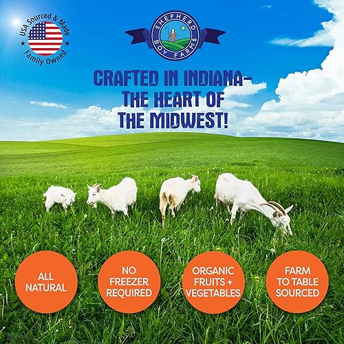 Miniatura 9 de Leche cruda liofilizada de cabra con probióticos para perros y gatos (mezcla dorada), verduras y frutas orgánicas de Estados Unidos, alto contenido