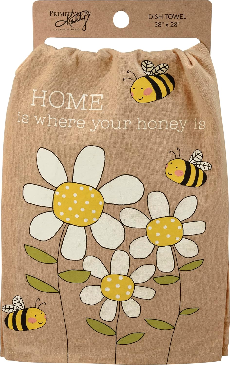 Primitives by Kathy Decorative Kitchen Towel - Home is Where Your Honey is