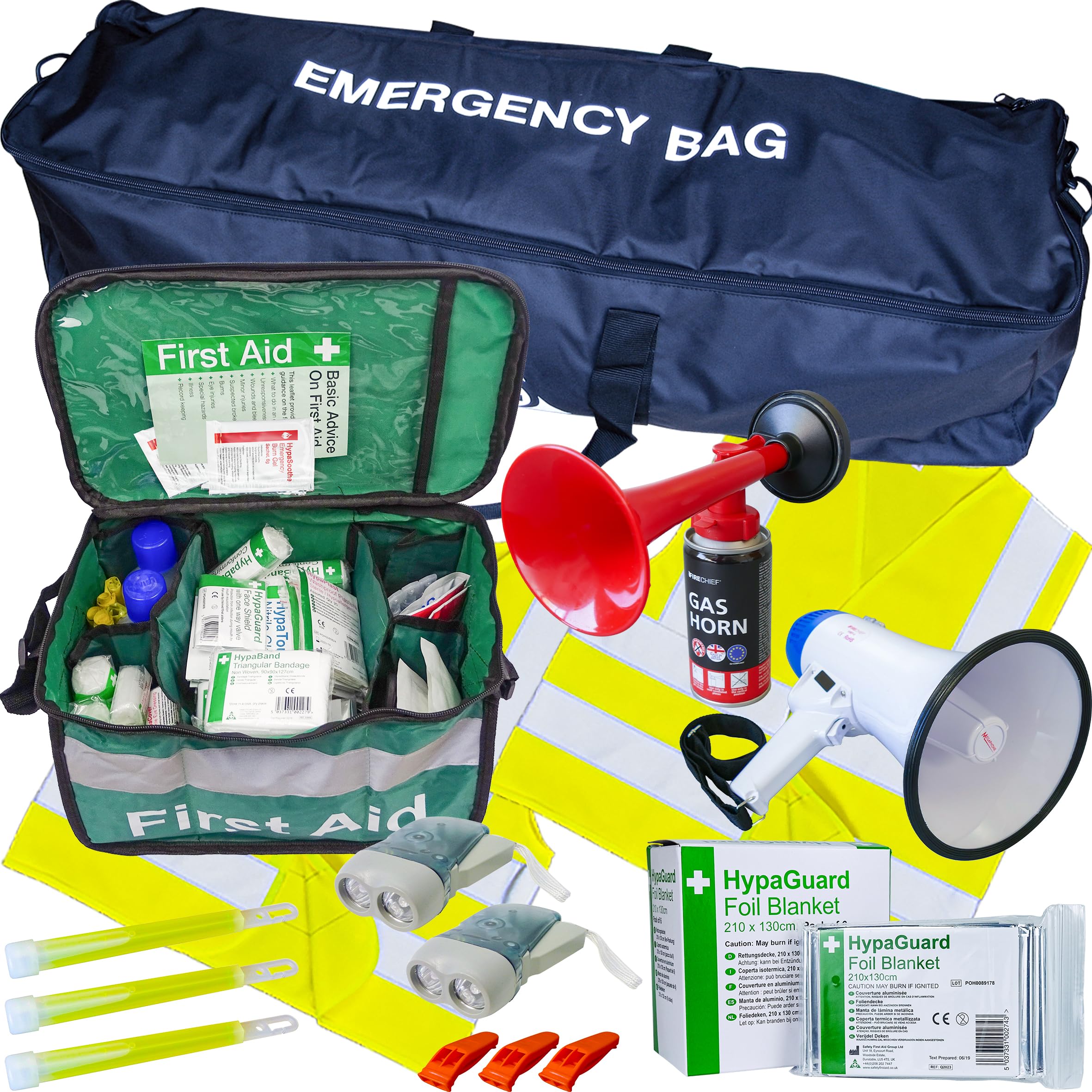 Kit di evacuazione di emergenza di pronto soccorso di sicurezza con kit completo di pronto soccorso