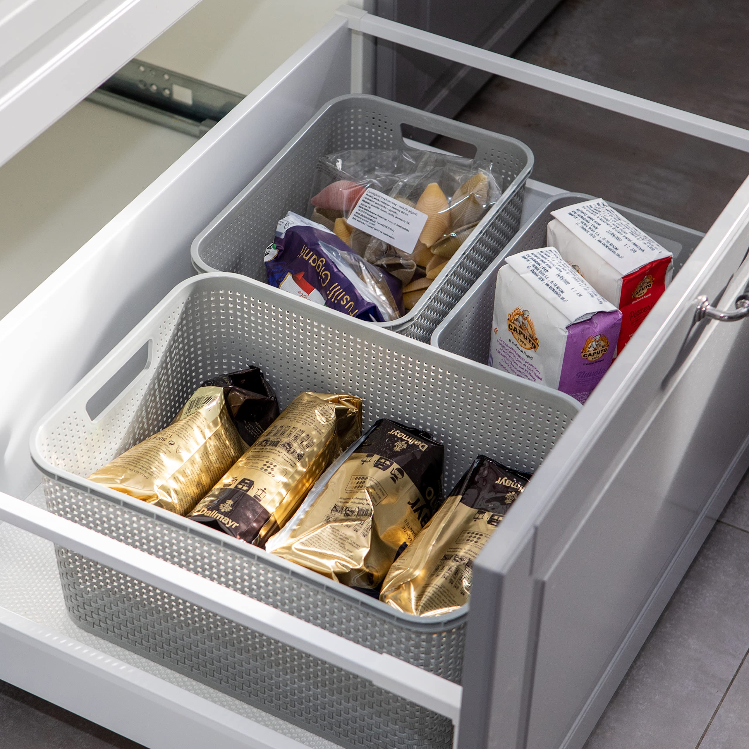 BranQ Sitzbox Mit Eimer - 22L Anglersitz & Handwerkerhocker In Blau/Grau 31x31x28cm