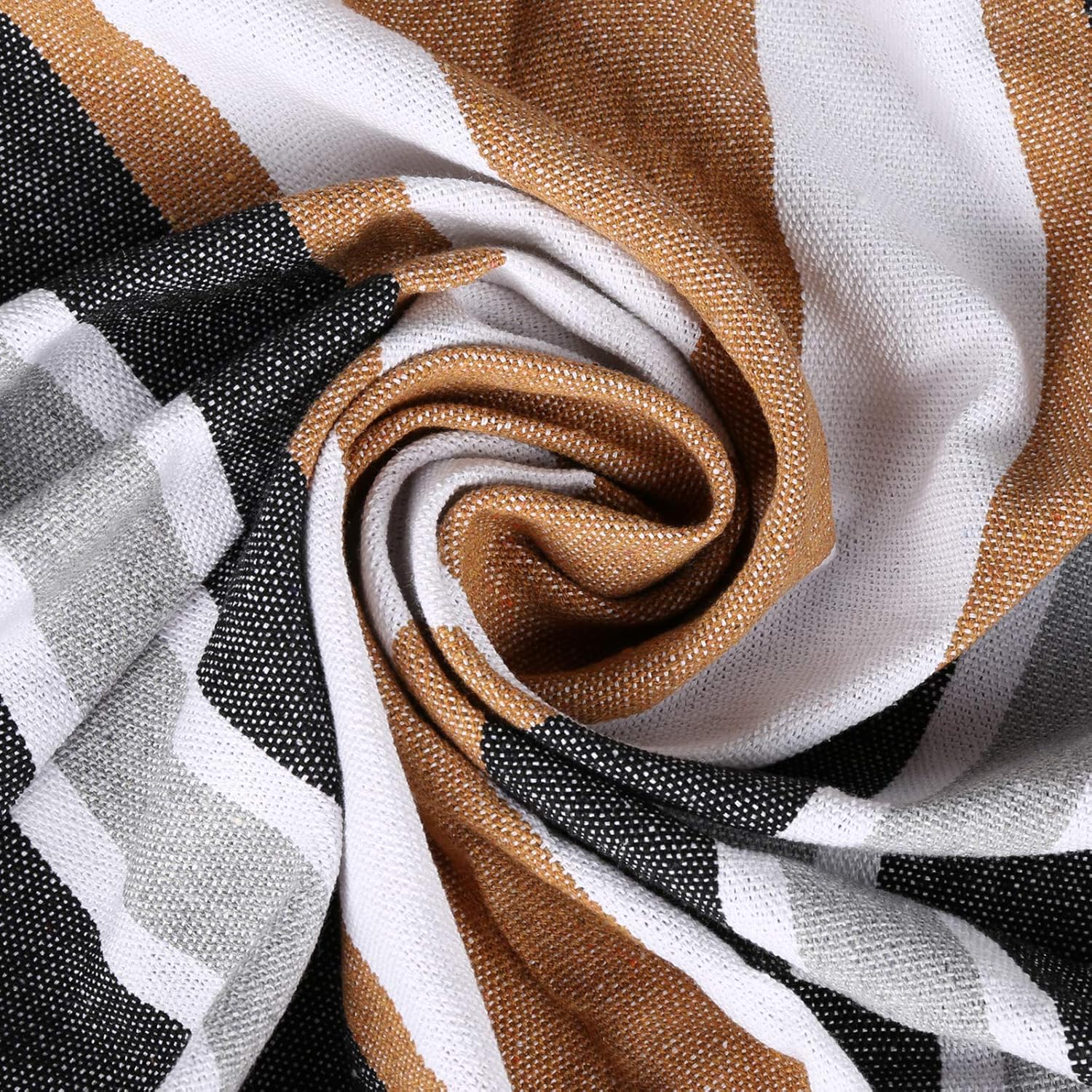 Double Hammock with Space Saving Steel Stand (450 lb Capacity - Premium Carry Bag Included) - for para Patio, Indoor and Outdoor (Coffee/Blue Stripes) : Patio, Lawn & Garden