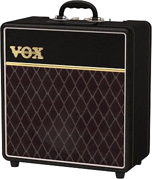 Vox AC4C1-12 1x12inch 4-watt Guitar Tube Combo Amp w/ 4 Controls and Celestion Speakers - Black