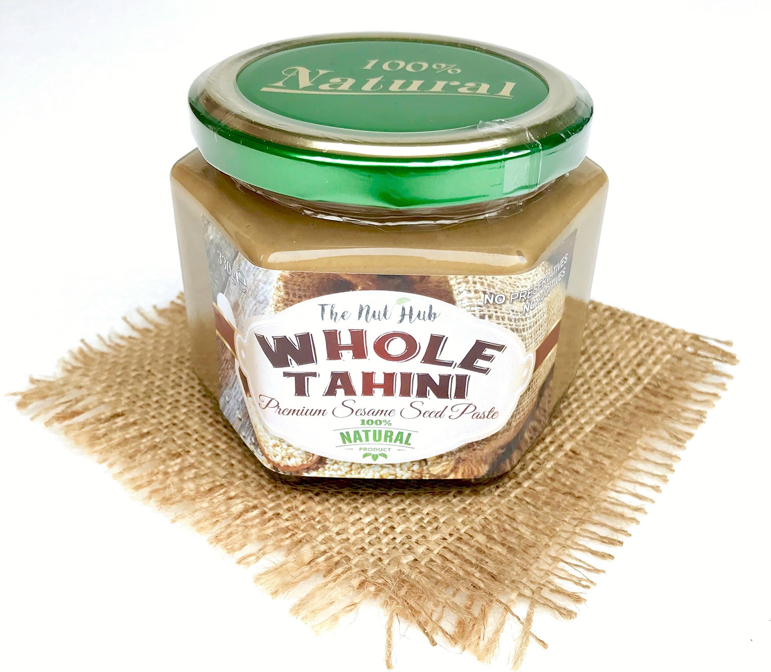 Whole Tahini RAW and Pure 100% Natural Sesame Seeds 330g Nothing Added