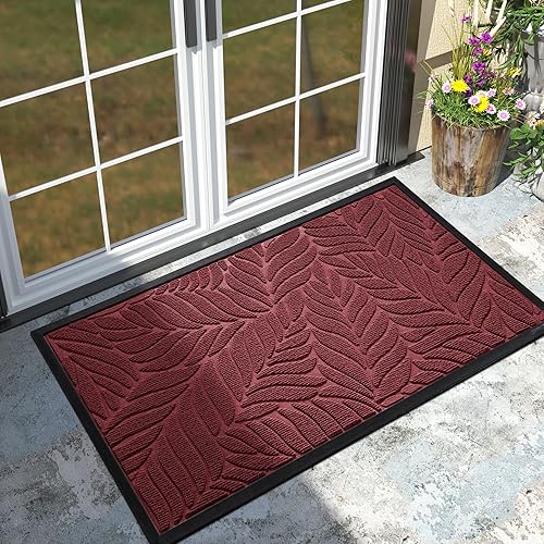 Miniatura 13 de Yimobra Tapete grande de 60 x 36 pulgadas, para interiores y exteriores, impermeable, para todas las estaciones, antideslizante, para todo tipo de