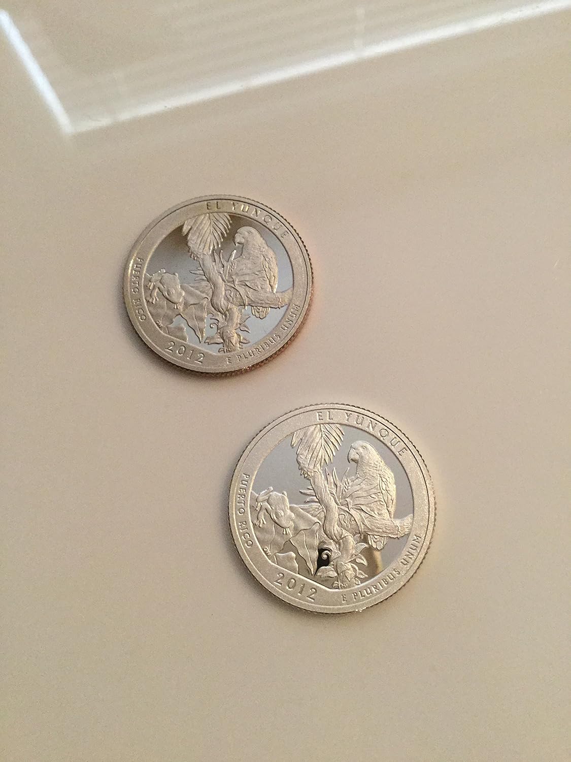 2012 America The Beautiful 2012 S Silver El Yunque & Clad Proof 2 Coins In Sale Good