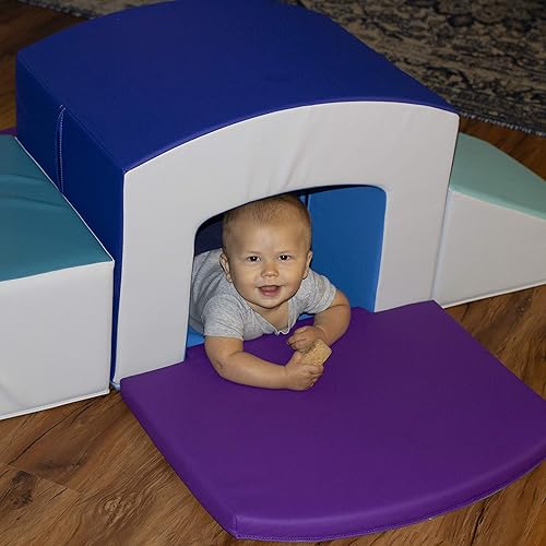 Miniatura 5 de FDP SoftScape Playtime Grow-n-Learn - Escalador de túnel para niños pequeños