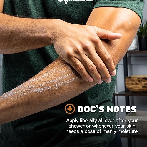 Miniatura 5 de Dr. Squatch Loción natural para manos y cuerpo para hombres, hecha con manteca de karité, aceite de coco, vitamina E para hidratación 24 horas, aloe