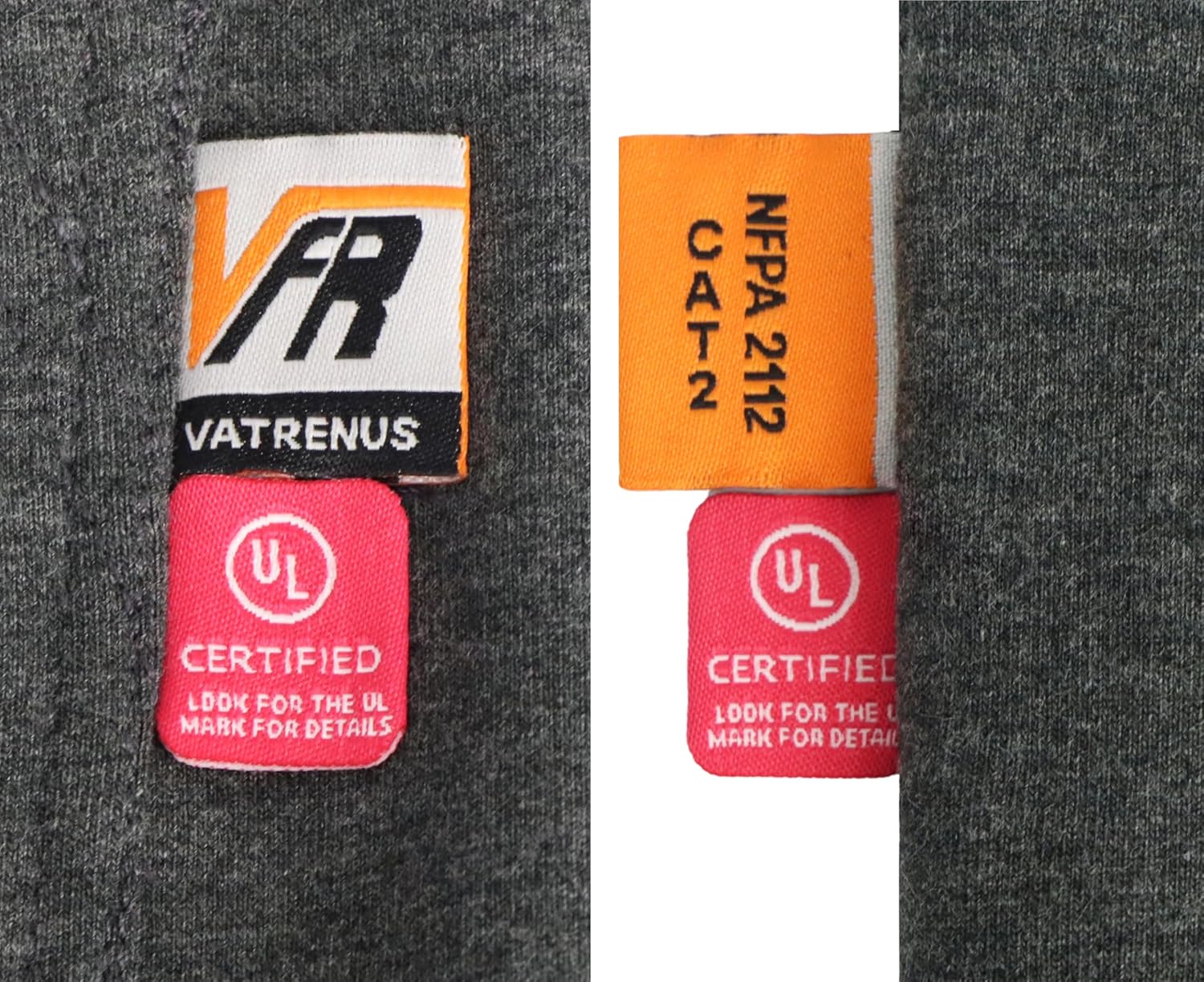 VATRENUS FR Hoodies Pullover Sweatshirts for Men 7.5oz Lightweight Flame Resistant Fire Retardant Welding Sweatshirt - Image 6