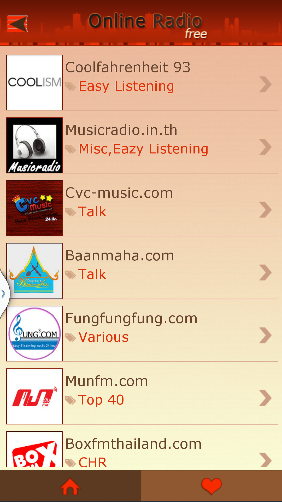 Online Radio Free App on Amazon Appstore