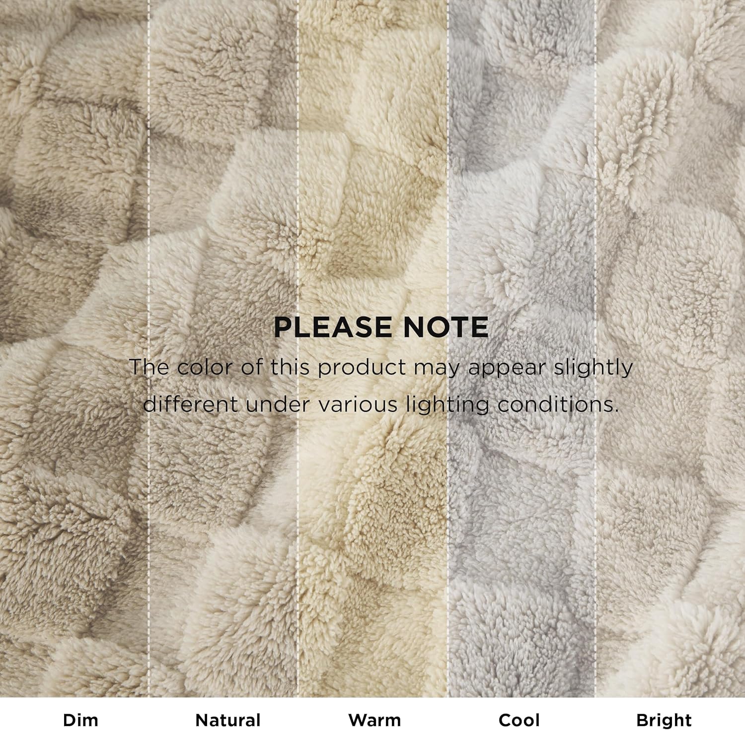 Bedsure GentleSoft Blankets Queen Size for Bed - Super Soft Cozy Blanket for Women Men Girls, Large Fuzzy Fleece Throw for Bedroom Decor, Neutral, 90x90 Inches - Image 7