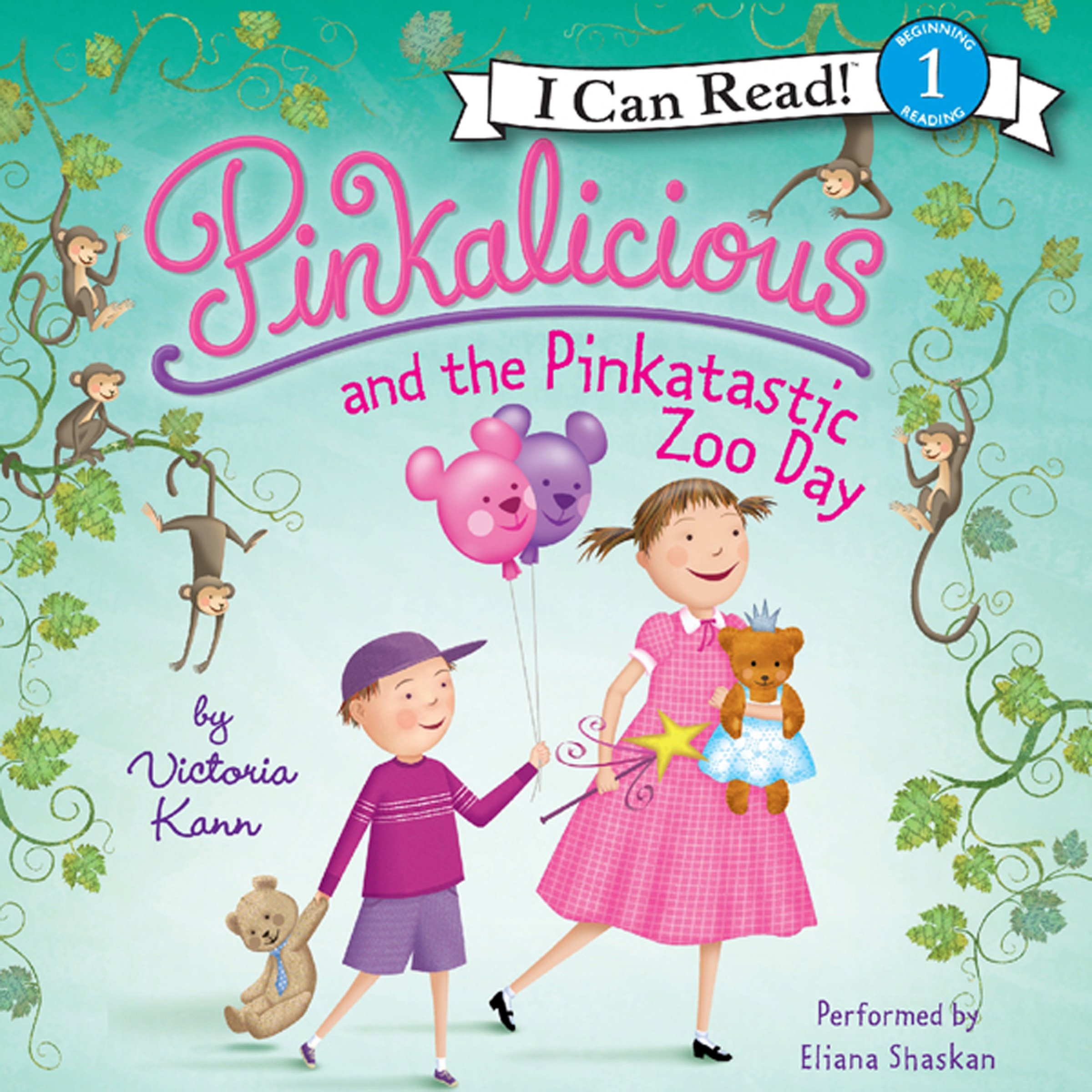 Cover art for Pinkalicious and the Pinkatastic Zoo Day