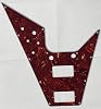 For Fit Gibson Flying V Style Scratch Plate Guitar Pickguard 4 Ply Red Tortoise