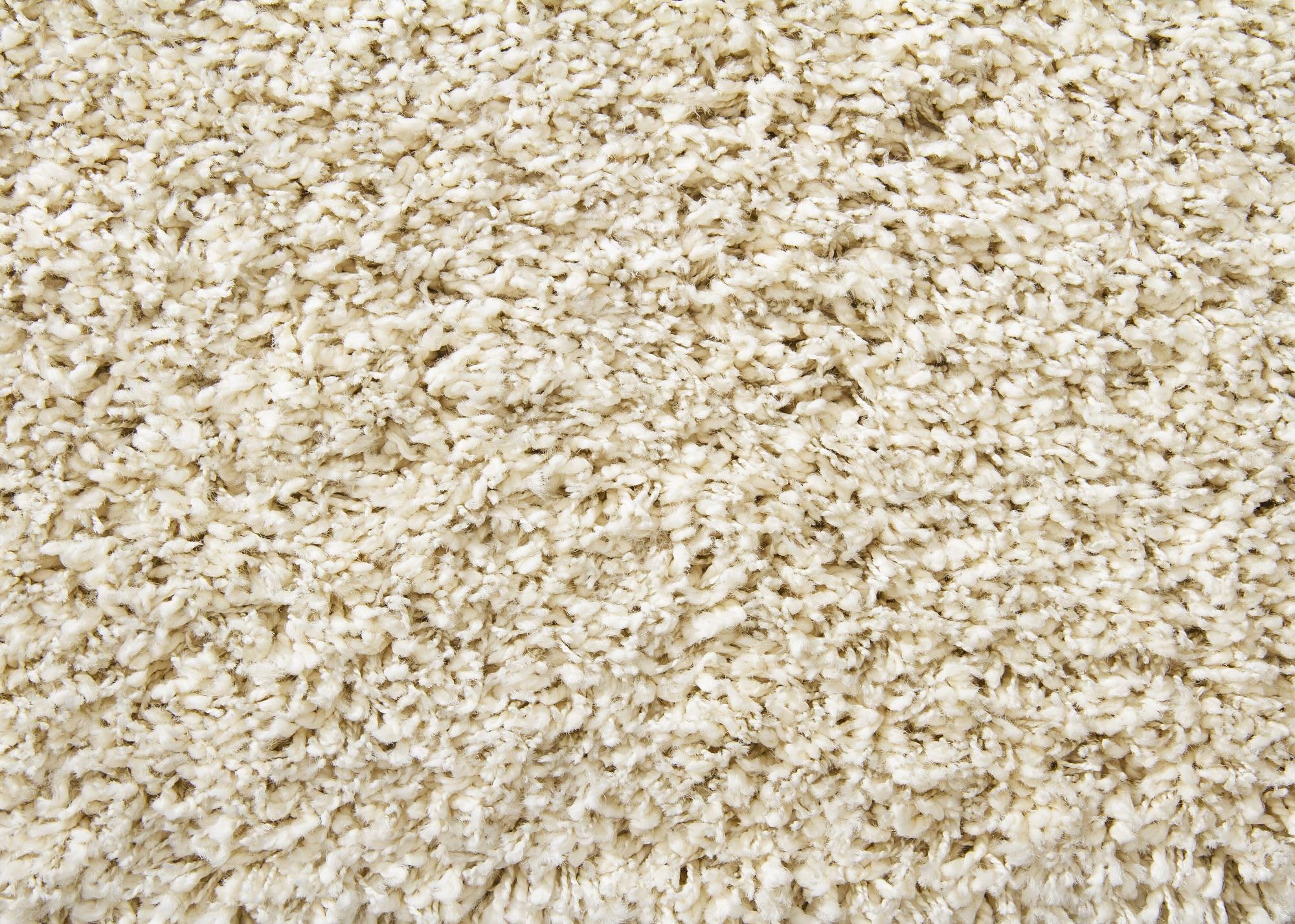 Steffensmeier Ragolle Twilight Hochflor Teppich Shaggy, weich & elastisch, moderner Wohnzimmer Teppich, Creme 6926, 80x150 cm