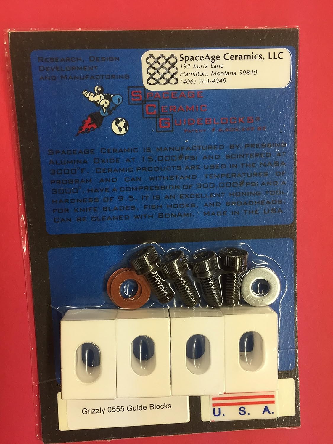 Grizzly 14″ Guide Blocks (Model 0555)