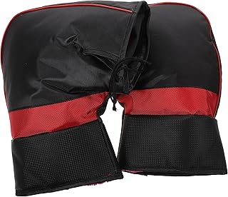 HEALLILY 1 Par De Capa De Guidão Elétrico Mtb Pogies Guidão À Prova De Vento Luvas De Motocicleta Bicicletas Elétricas Luvas De Ciclismo Luvas De Motocicleta Jaqueta Espessa