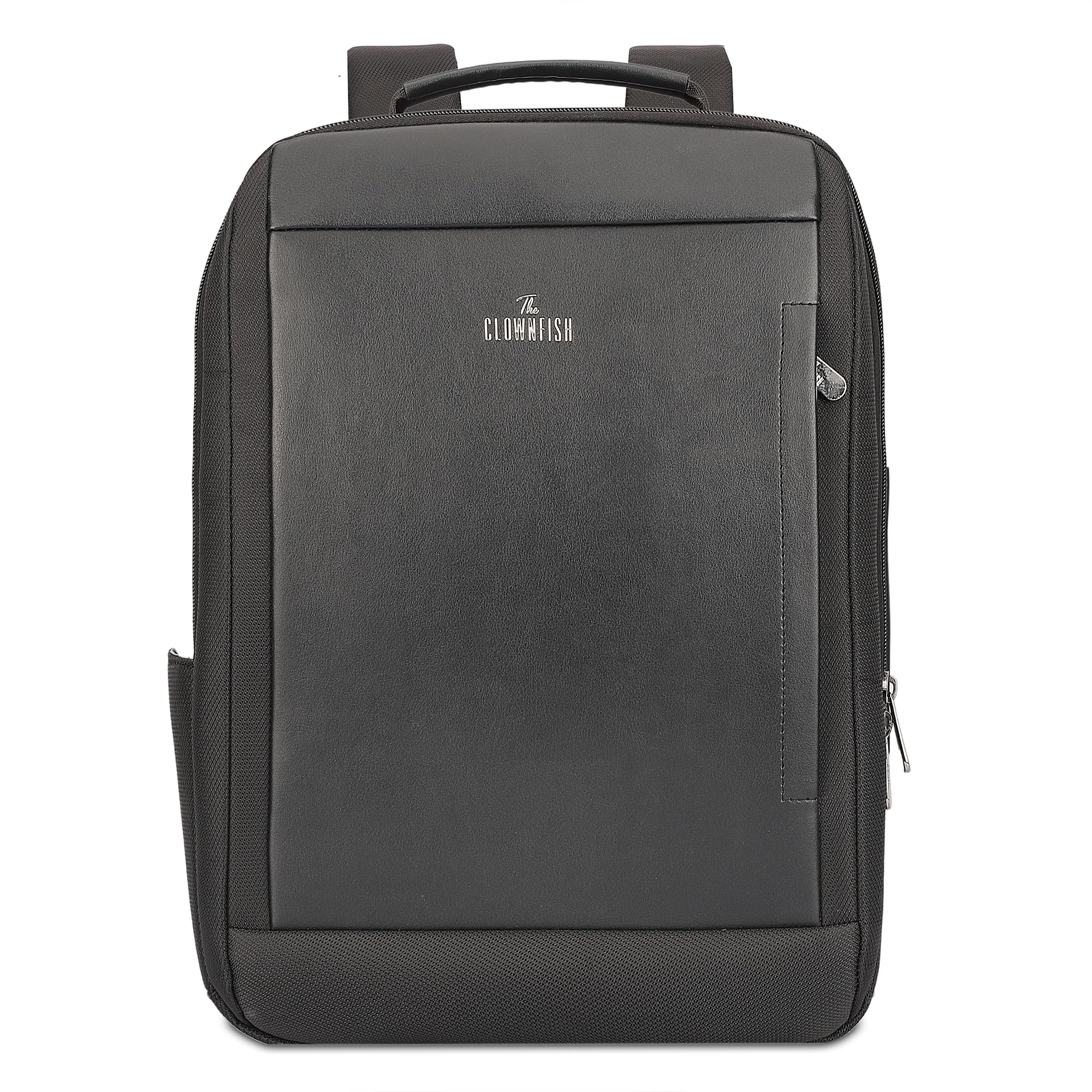 THE CLOWNFISH Sentinel Series Polyester 15.6 inch Unisex Expandable Travel Laptop Backpack with USB Port (Black) (B0CNNHCY5Y) Amazon Price History, Amazon Price Tracker