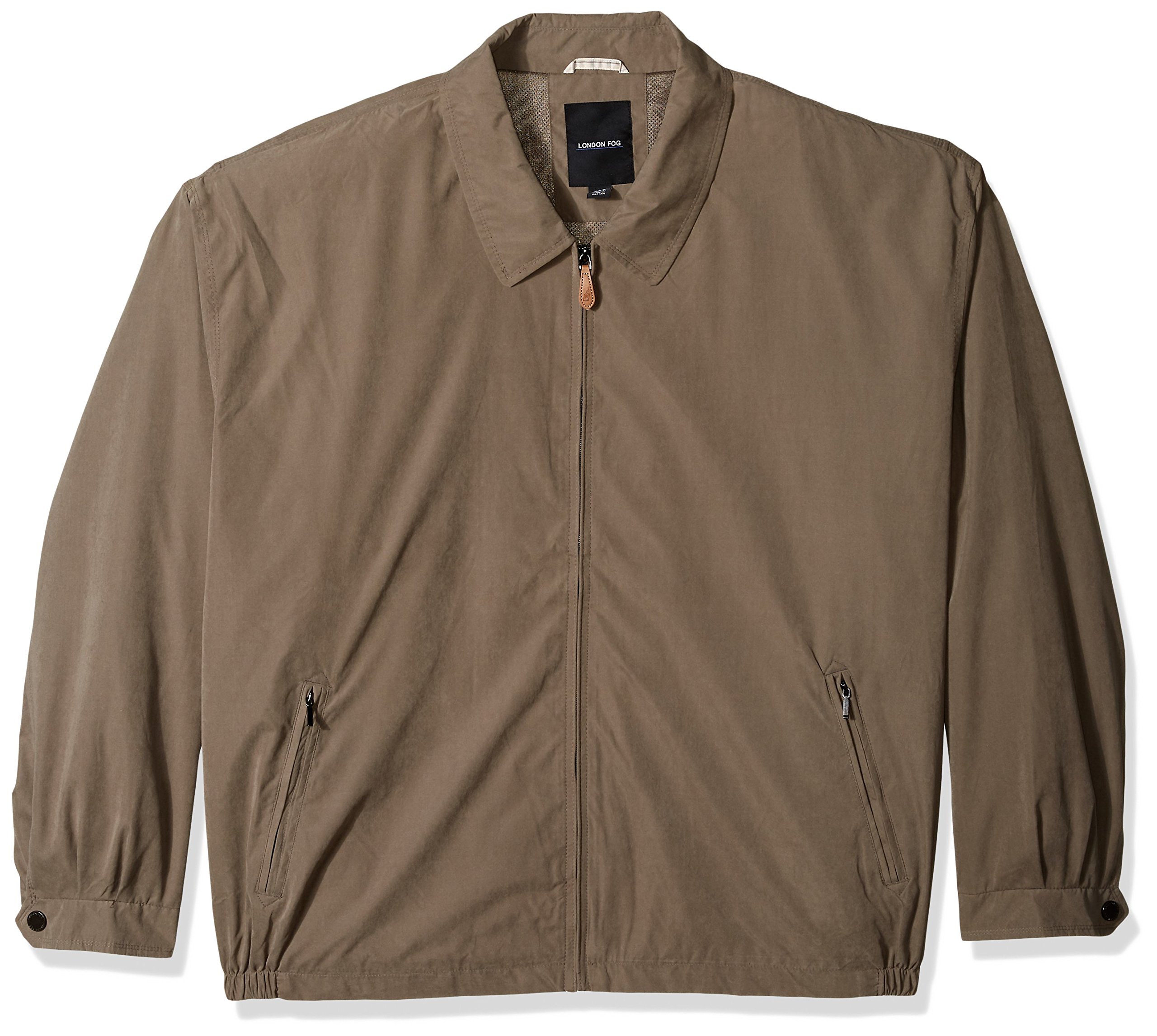 LONDON FOG Men's Auburn Zip-Front Golf Jacket (Regular Big-Tall Sizes)