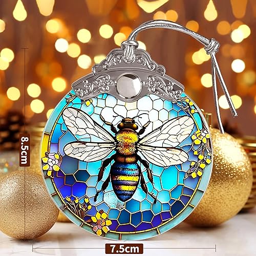 Miniatura 2 de Decoraciones navideñas de abejas  Adorno colgante de abeja de Jocidea  Árbol de Navidad de abeja  Decoración de Navidad de abeja  Regalo de Navidad