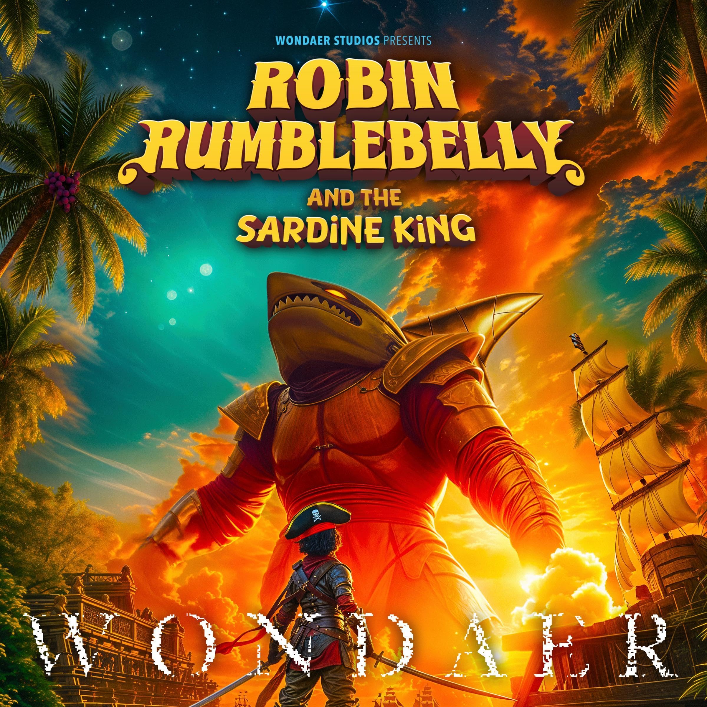 Cover art for Robin Rumblebelly and the Sardine King