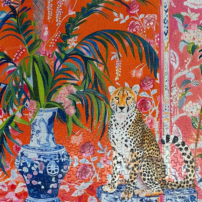 Rompecabezas de 500 Piezas Cheetah y Jarrón Ginger miniatura 8