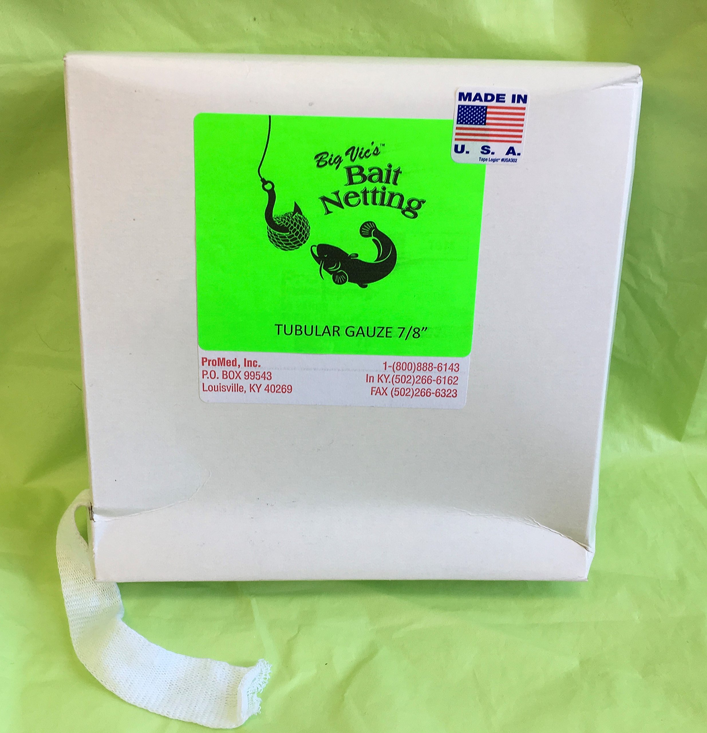 Big Vic's Bait Netting Gauze 7/8" x 50 yds