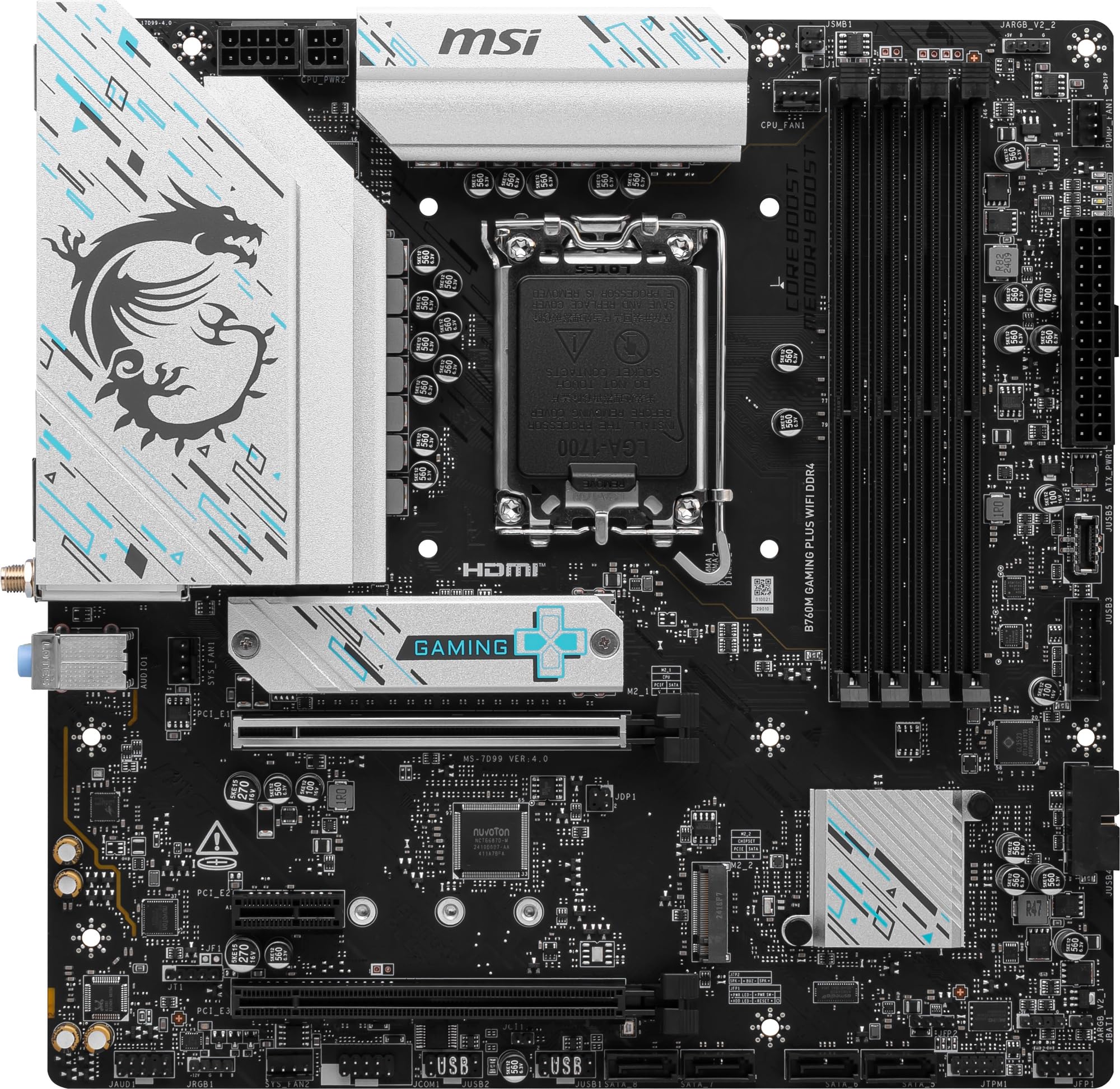 Amazon | MSI B760M GAMING PLUS WIFI DDR4 Intel第14/13/12世代 Core