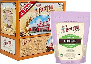 Bob's Red Mill Shredded Coconut, 12oz (Pack of 4) - Non GMO, Fair Trade ...