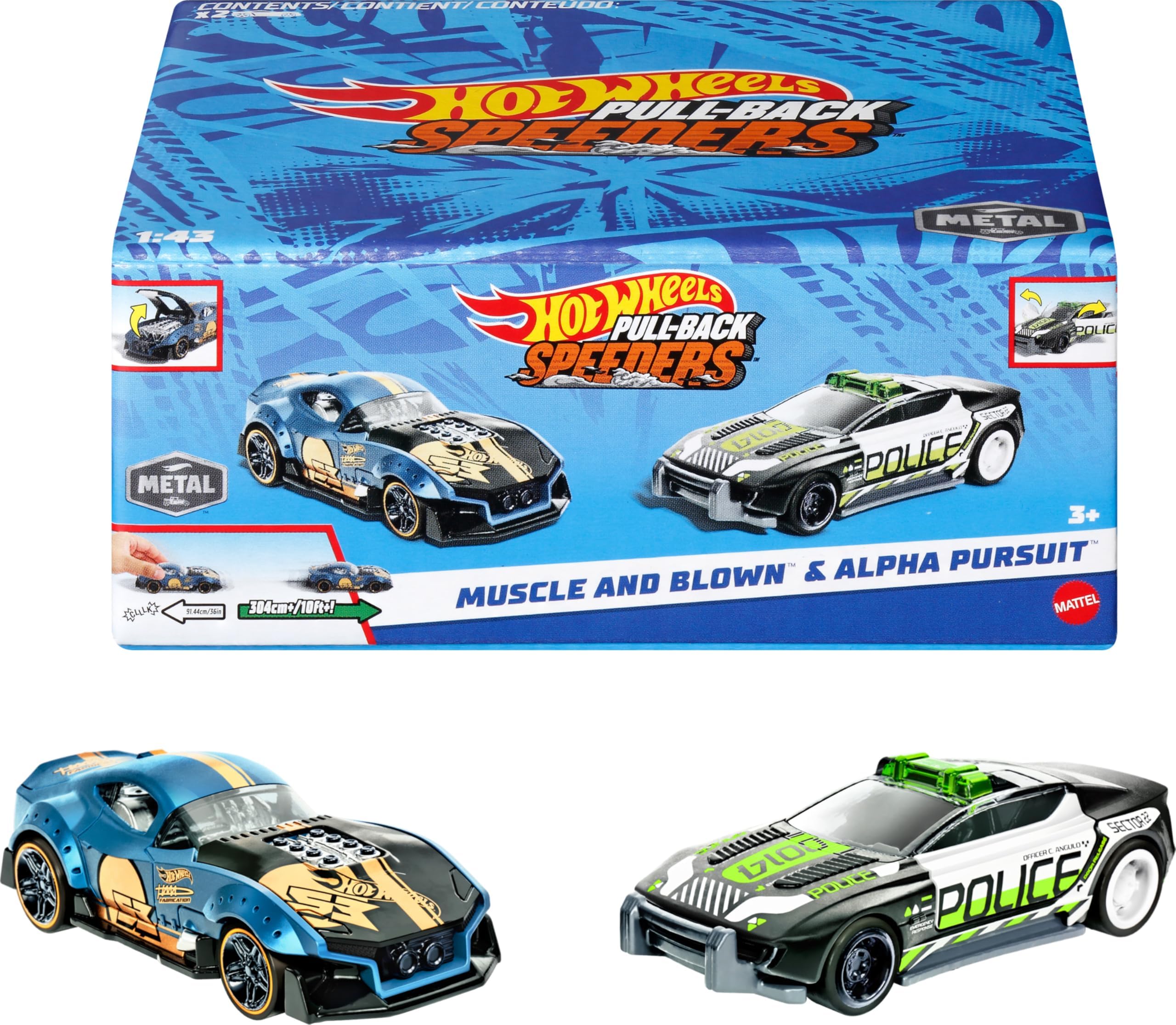 Pull-Back Speeders 2-Pack
