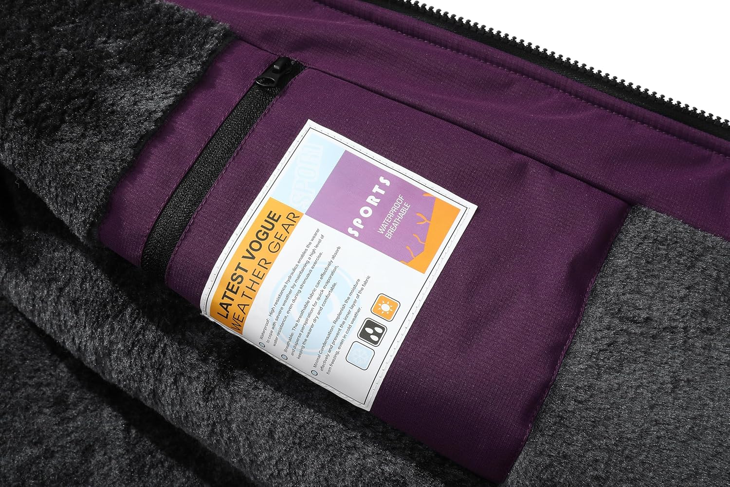 Women's Ski Coat Waterproof Winter Jacket Snowboarding Raincoat Windbreaker Hiking Snowboarding Jacket