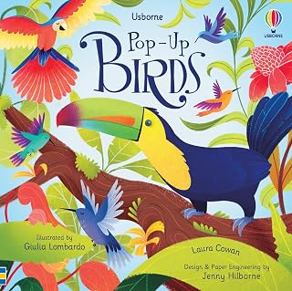 Pop-Up Birds by Laura Cowan: Interactive Pop-Up Book with Stunning Bird Pop-Ups for Kids Ages 5-7
