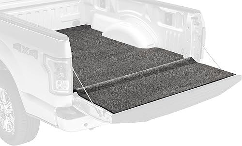 Bedrug XLT - Alfombrilla de cama XLT | Chevrolet Colorado / GMC Canyon 2015 - 2022, cama de 74 pulgadas, gris carbón | XLTBMB15SBS