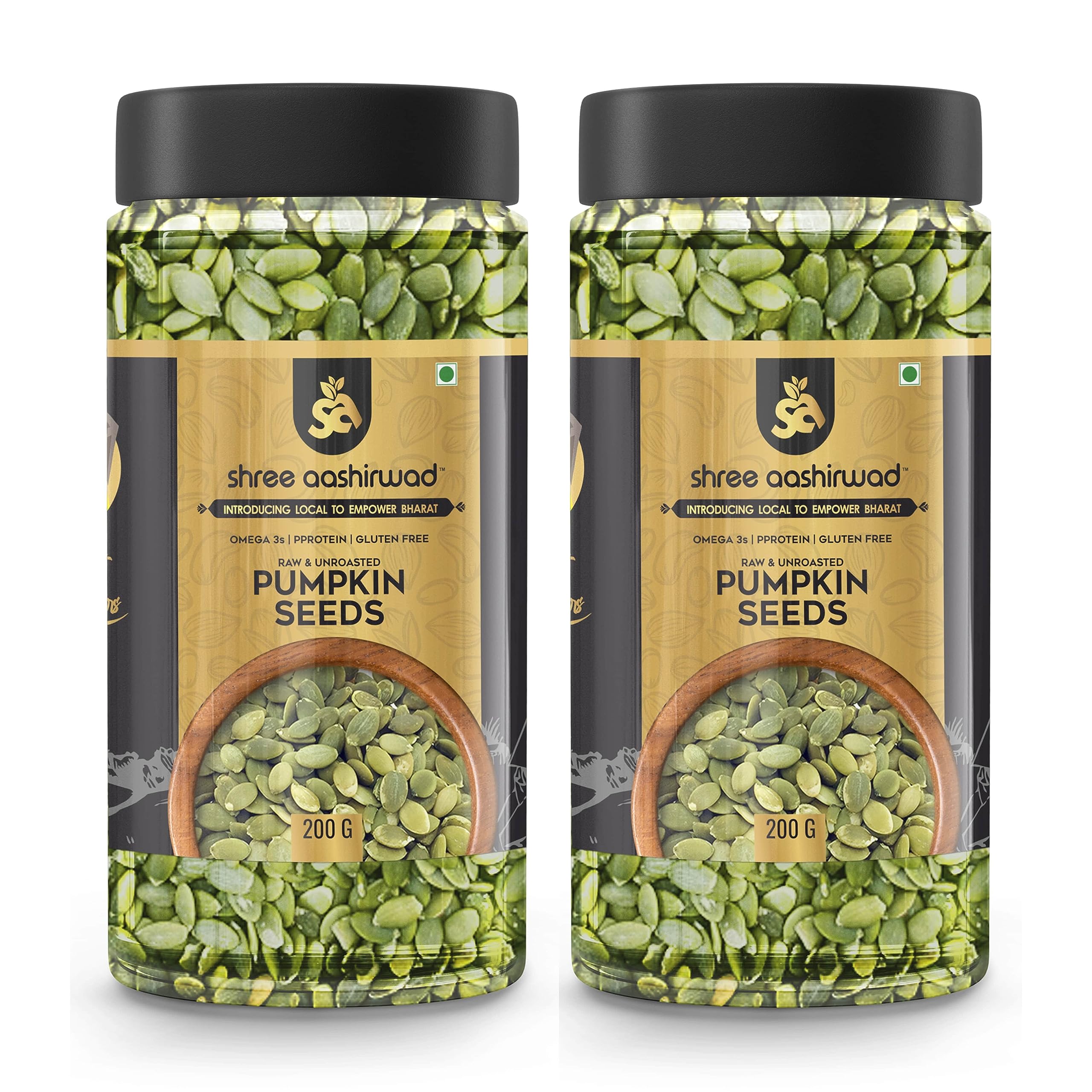 Shree Aanantam Pumpkin Seeds 400g - Seeds for Eating| Raw Pumpkin Seed | Diet Food - 200g (Pack of 2) (B0CD2SV55Y) Amazon Price History, Amazon Price Tracker