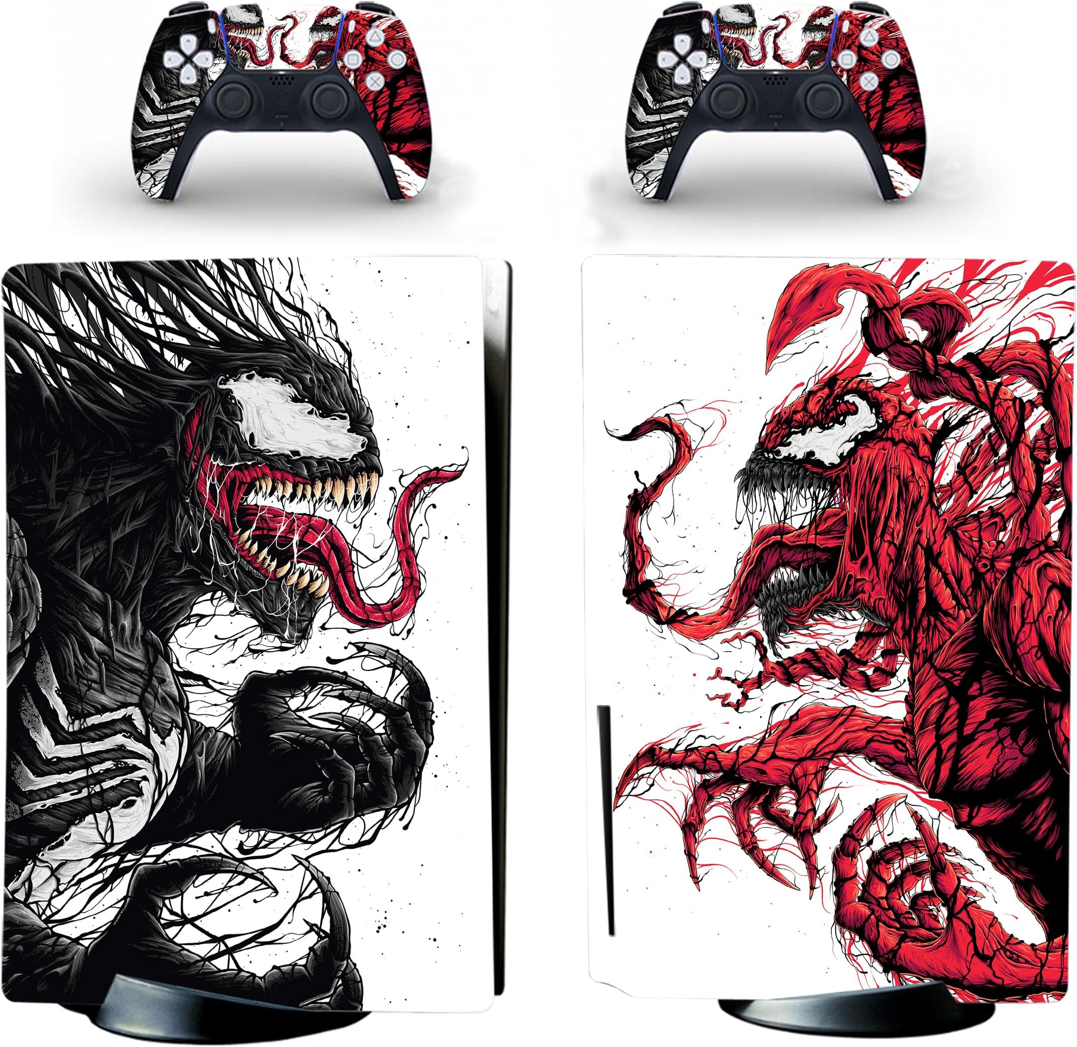 Decal Moments PS5 Standard Disc Console Controllers Skin Sticker Decals Venom 2