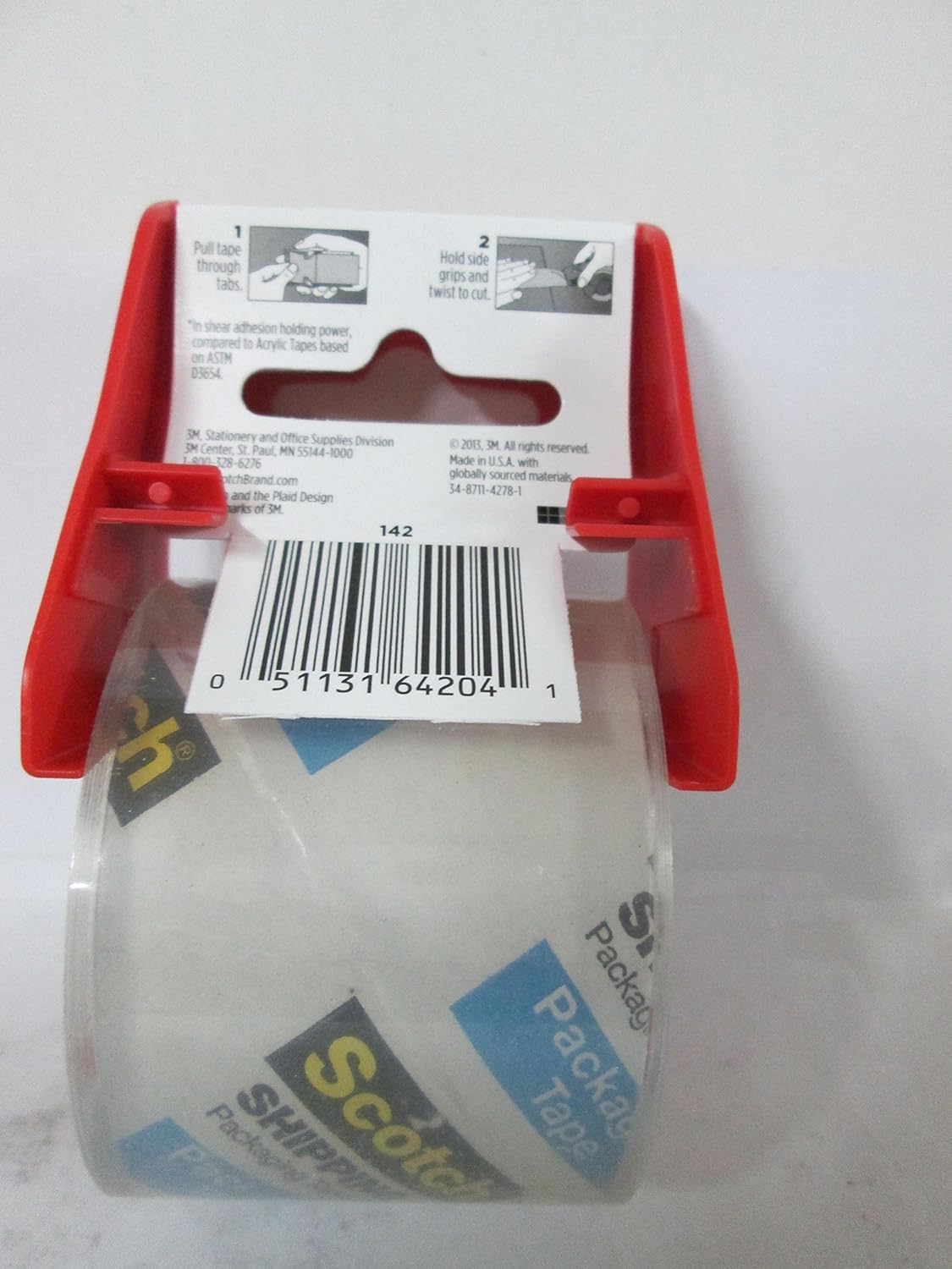 3M Company Scotch Packaging Tape 2X800 (Set of 12)