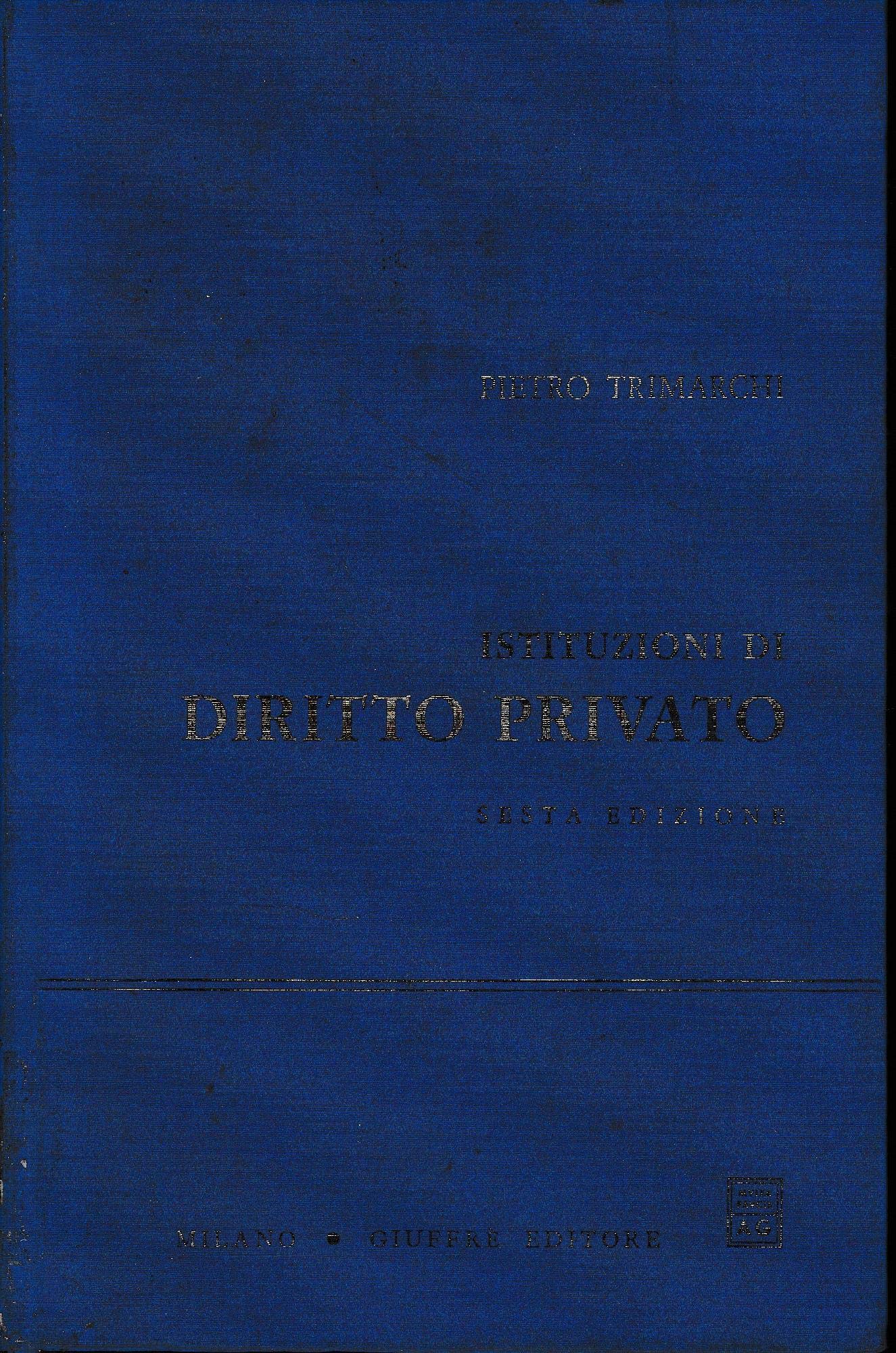 Istituzioni Di Diritto Privato - 4