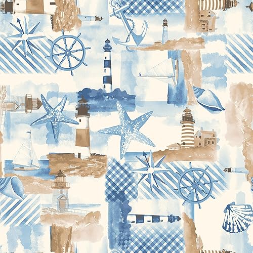 Nautical Print Fabric Amazon Com