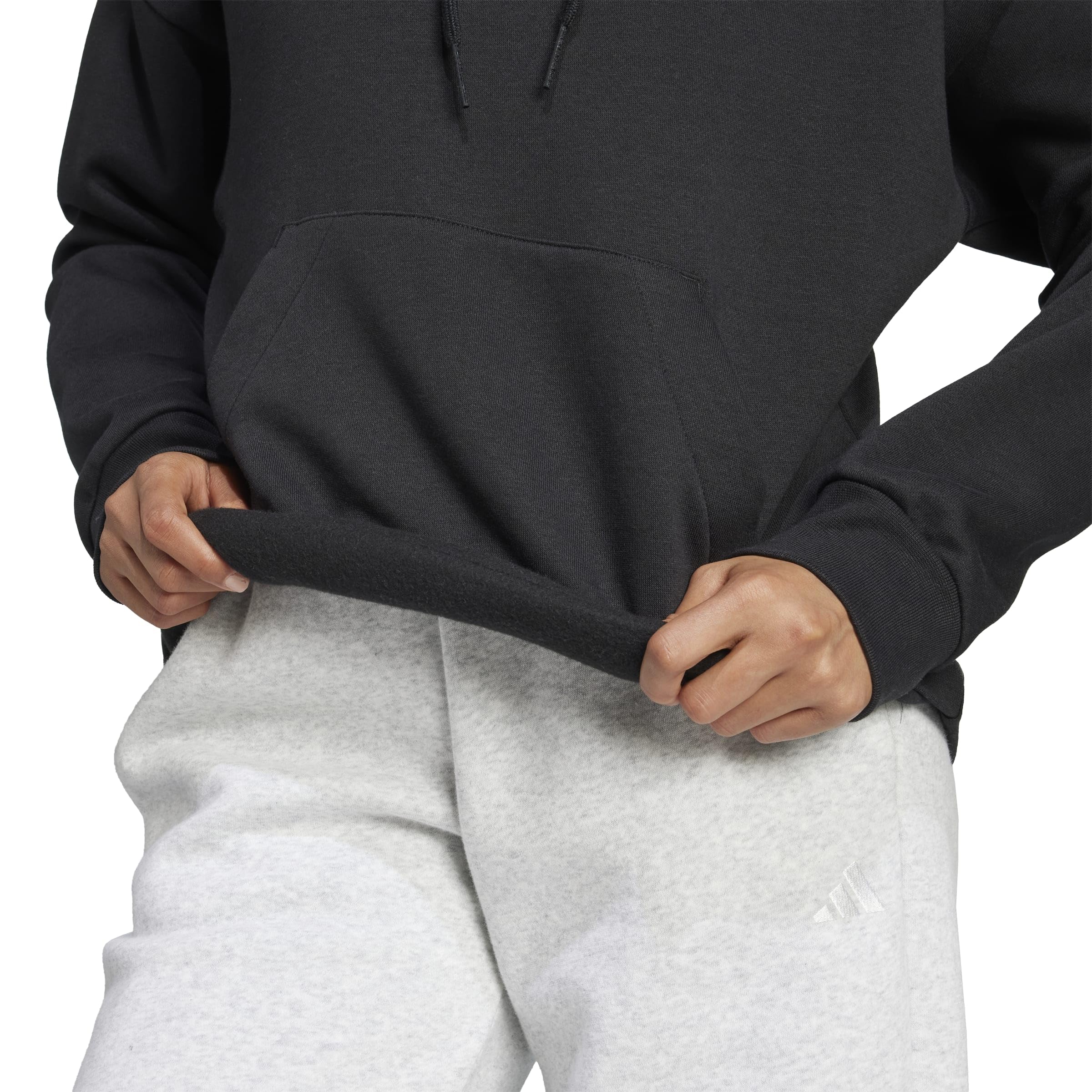 Adidas Femme Essentials Linear Fleece Hoodie