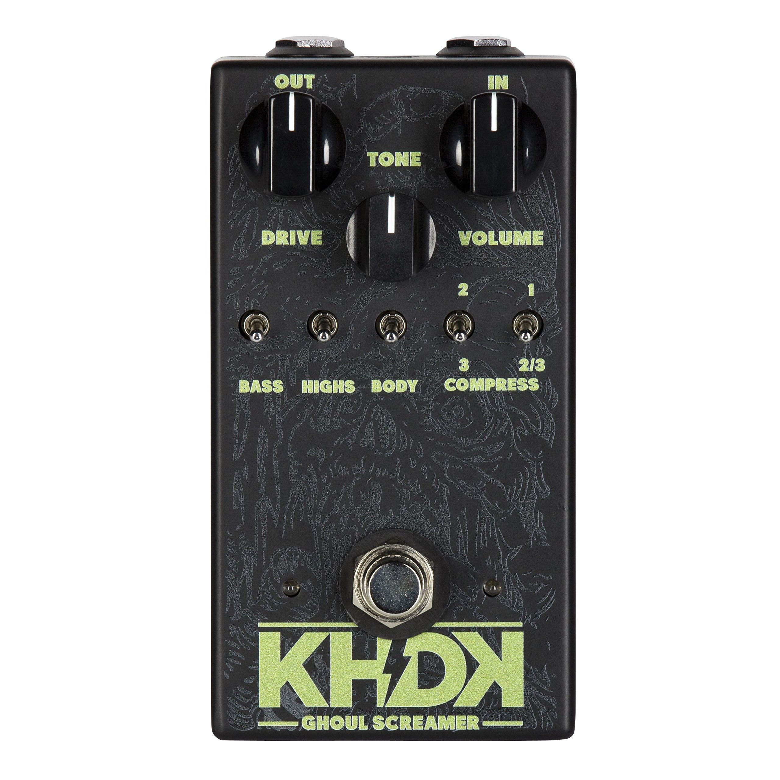 ギター KHDK   Ghoul Screamer Amazon.com: KHDK Ghoul Screamer Overdrive Effects Pedal