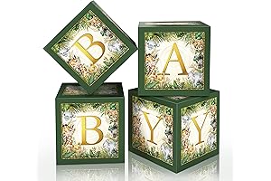 Decorative Baby Boxes for Safari Themed Baby Shower