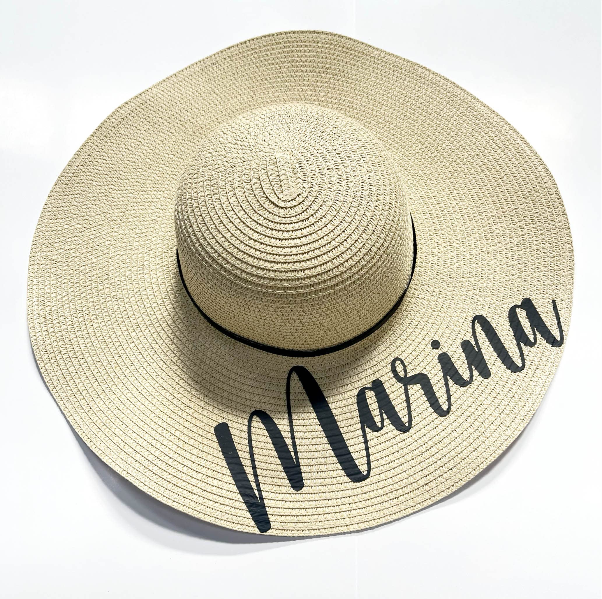 LOUME BY LOU Pamela personalizada beige o marrón personalizada con texto