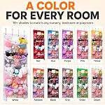 The Original Stuffed Animal Storage (Patent Pending) - Over Door Organizer for Stuffies, Baby Accessories, Toy Plush Storage / Hammock Hanging Storage Net Big Girls Toddler Large Bag Animals stuffy