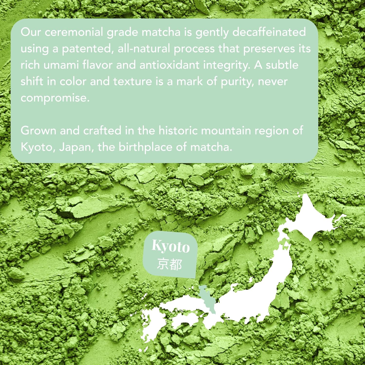Decaf Mint Matcha Green Tea Powder From Japan – 1.06 oz / 30 g – With Mint Adaptogen- Ceremonial Grade & Sugar-Free – No Fillers or Milk Powders – Naturally Decaffeinated Without Chemicals – Tested for Heavy Metals – First Harvest, Shade-Grown & Caffeine-Free Matcha Powder
