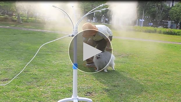 Amazon.com: Stand Mister System, Portable Misting Cooling