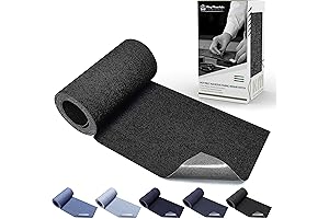 KING MOUNTAIN Black Denim Patches for Inside Jeans